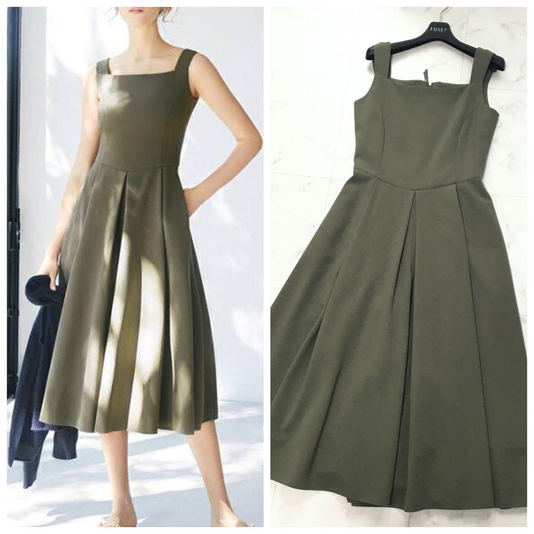 新タグ美品　FOXEY フォクシー　洗える　ストレッチ　オールインワン