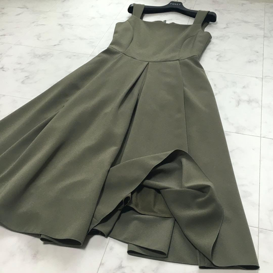 新タグ美品　FOXEY フォクシー　洗える　ストレッチ　オールインワン