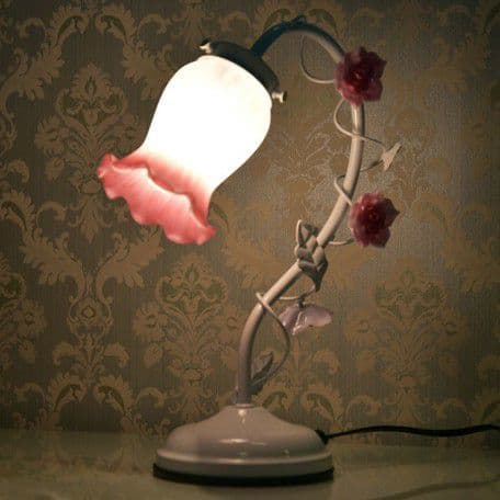 要問い合せ♥️癒しの薔薇♥️アンティーク調　薔薇　ライト　スタンドランプ　2種