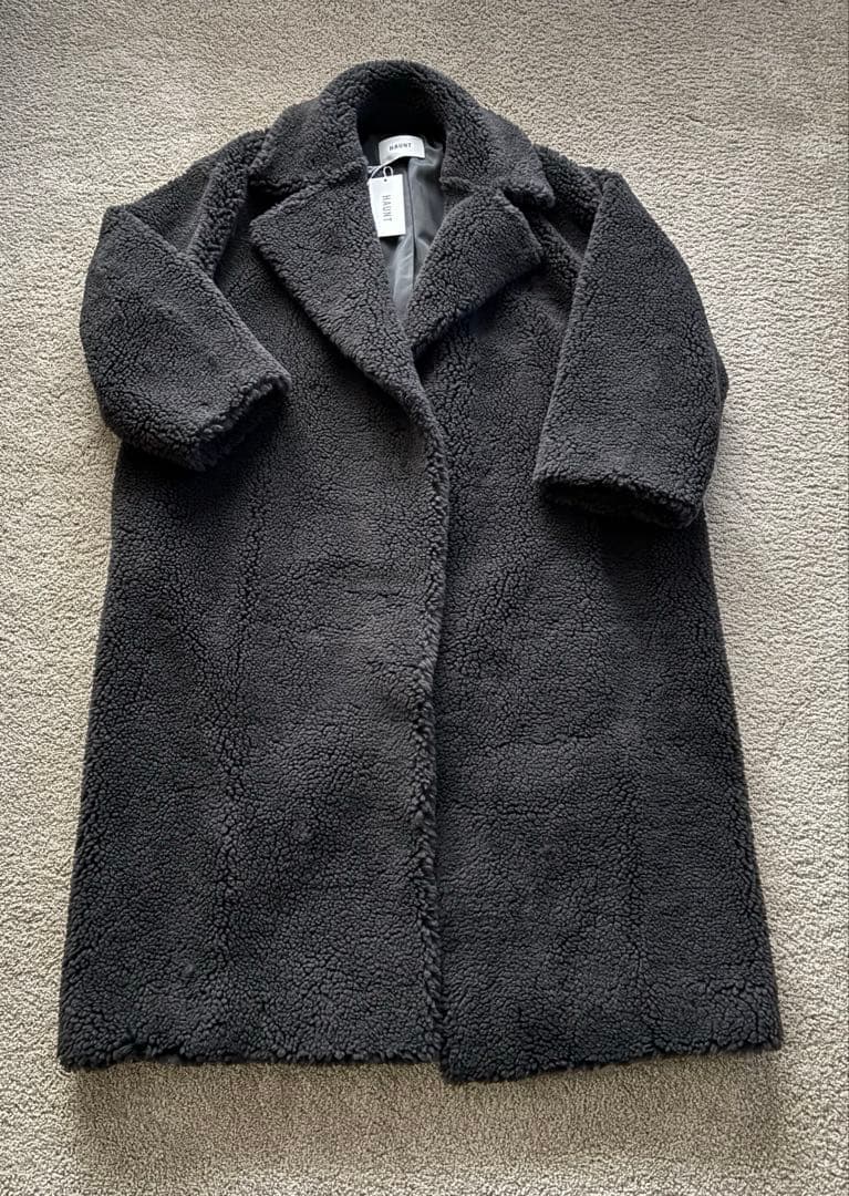 み*く様 HAUNT BOA LONG COAT ハウント　ボアロングコート　新