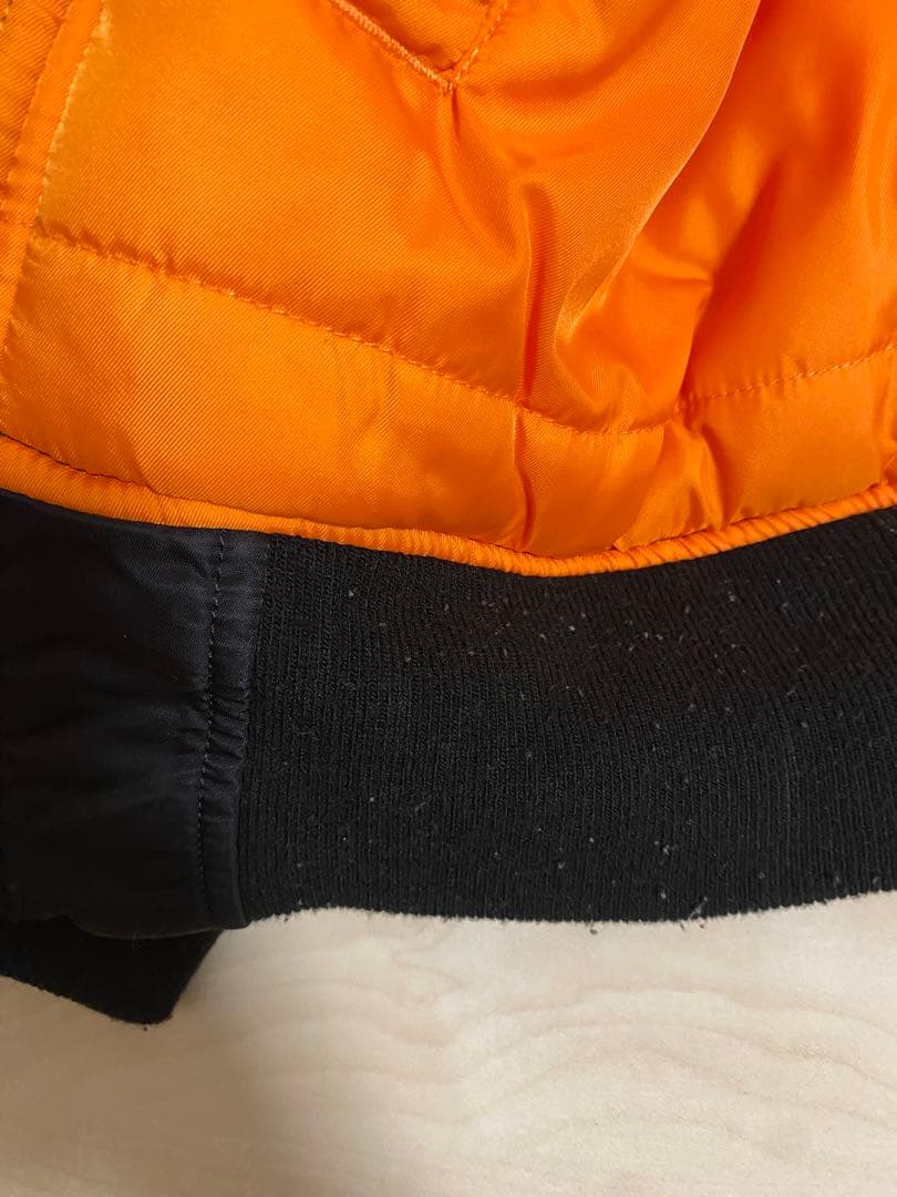 美品　アルファ インダストリーズ MA-1 フライトジャケット S 黒