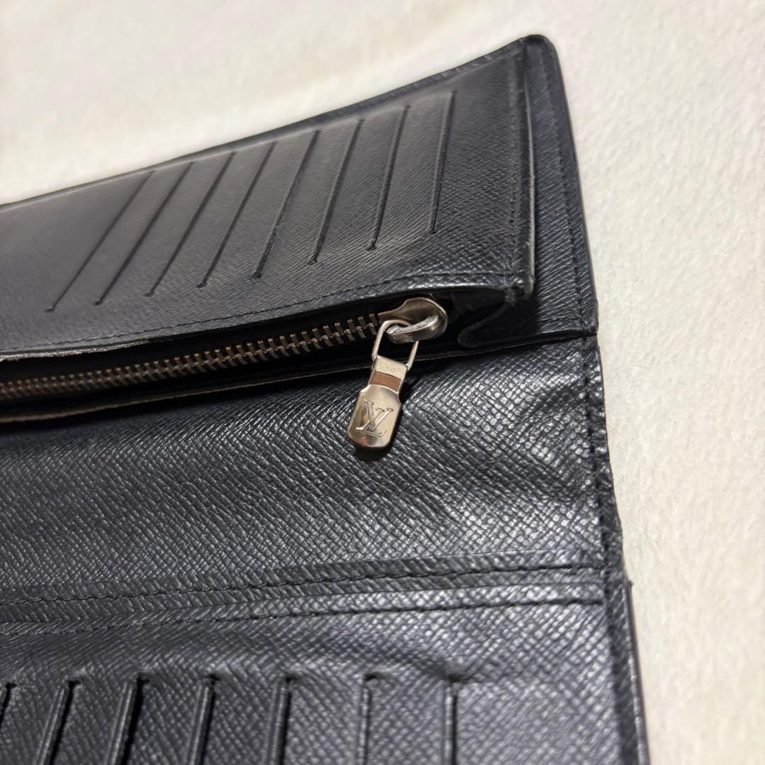ルイヴィトン ポルトフォイユ・ブラザ・タイガ 長財布 ブラック 正規品