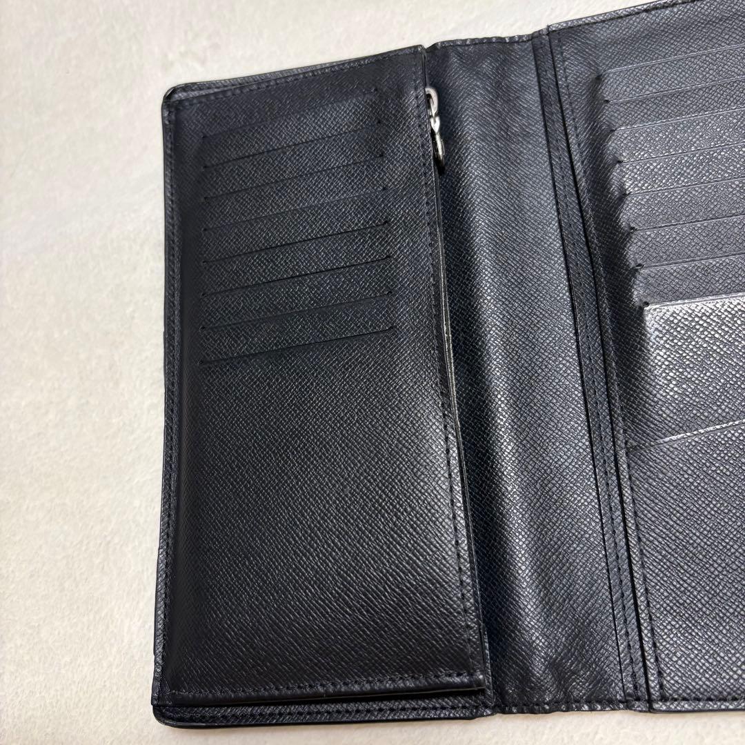 ルイヴィトン ポルトフォイユ・ブラザ・タイガ 長財布 ブラック 正規品