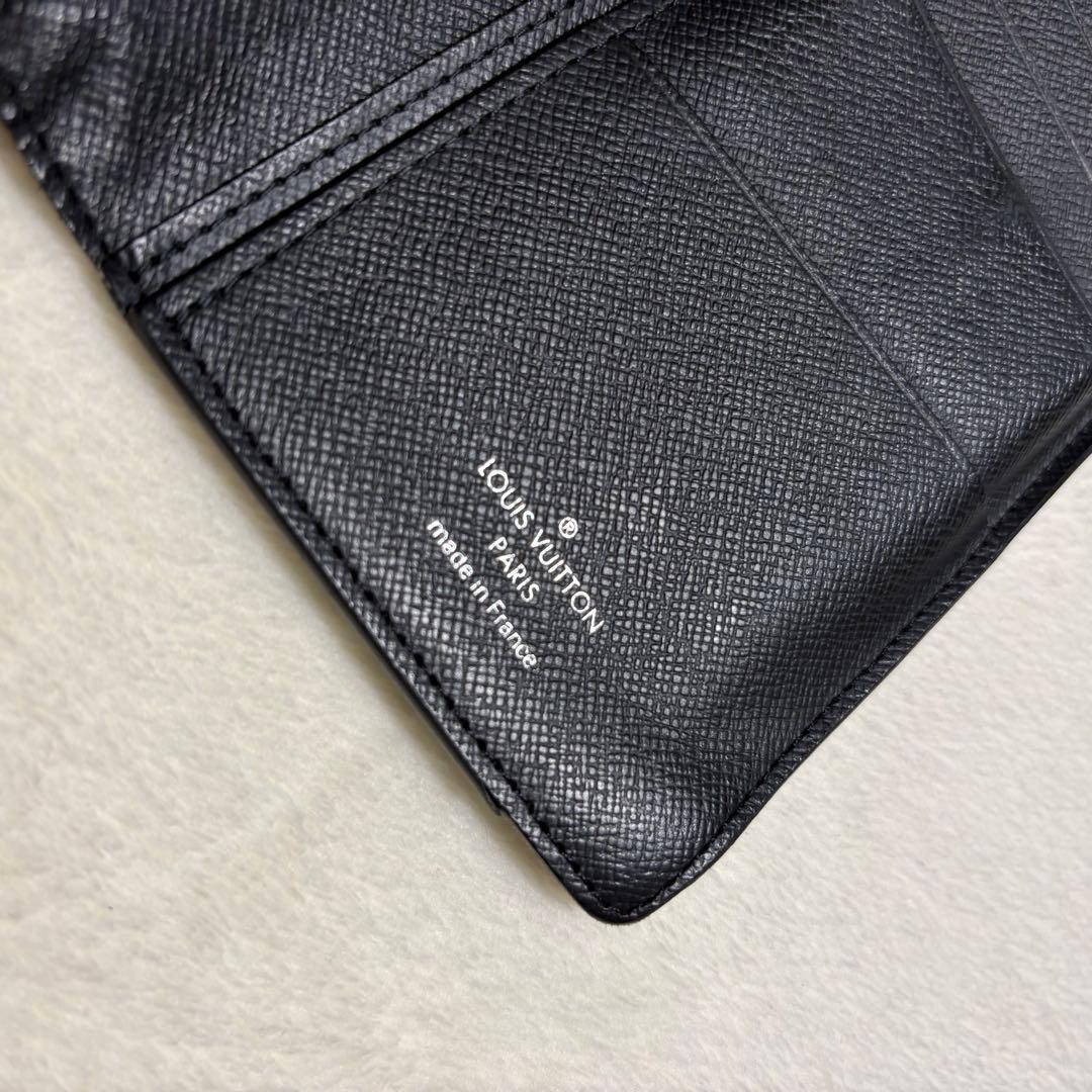 ルイヴィトン ポルトフォイユ・ブラザ・タイガ 長財布 ブラック 正規品