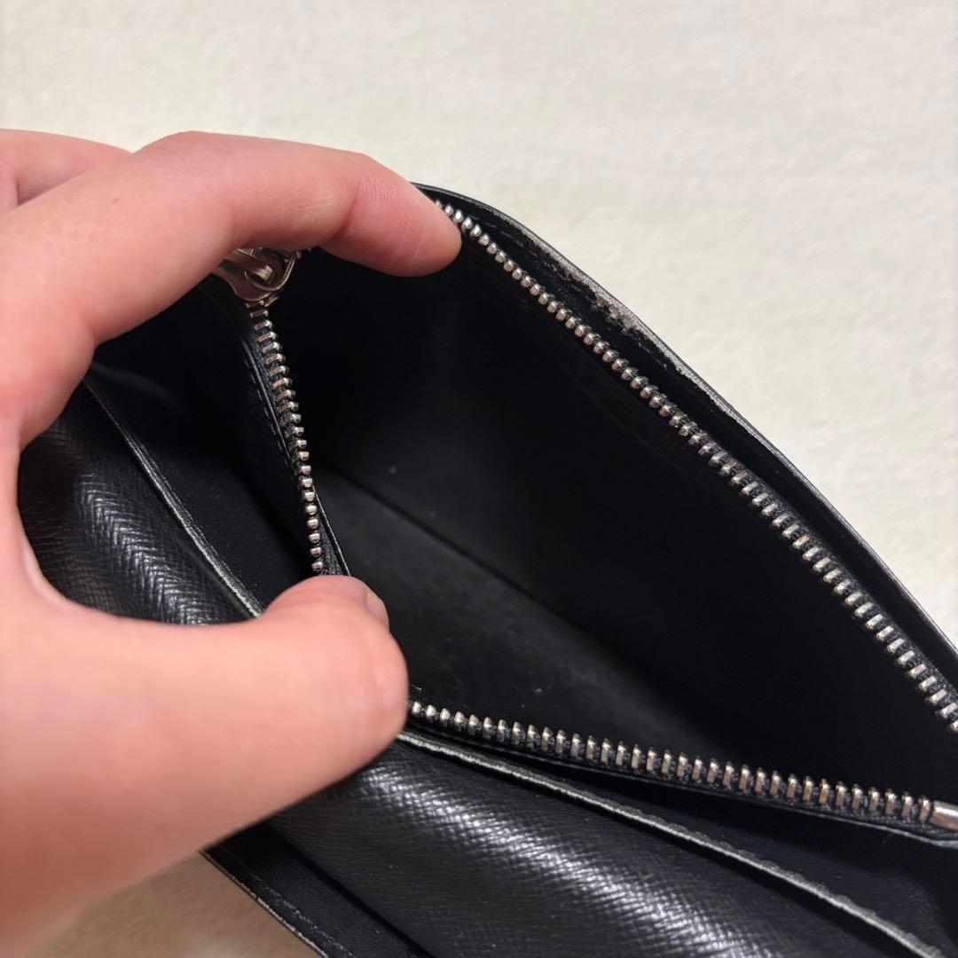 ルイヴィトン ポルトフォイユ・ブラザ・タイガ 長財布 ブラック 正規品