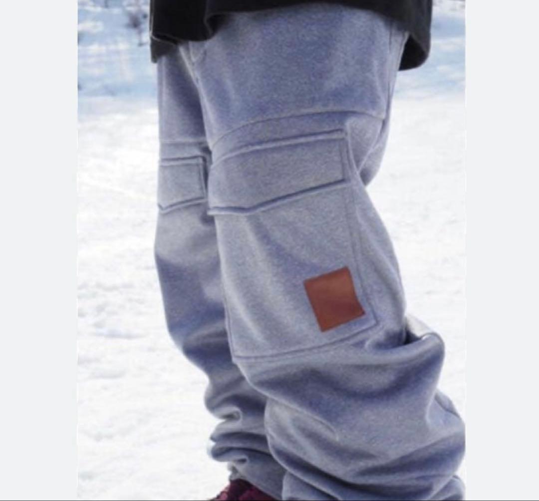 mahfsupply マーフ　スノーウェア　スウェット風　パンツ M