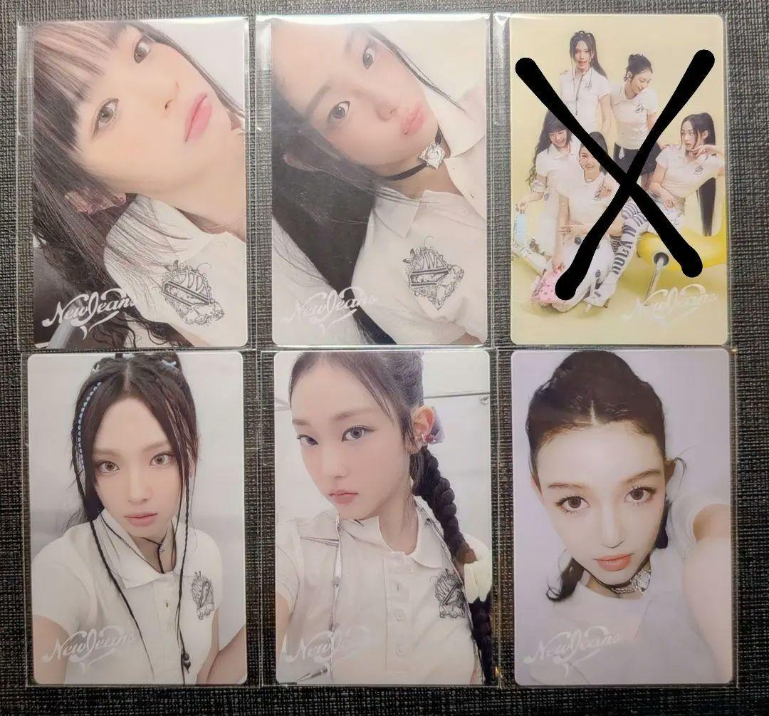 NewJeans Get Up 5種 未開封 メンバークリアフォト、ポスター付属