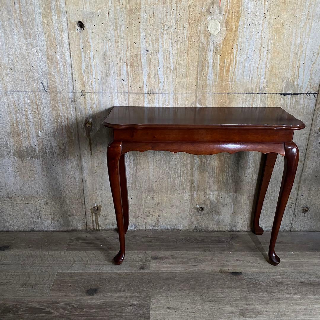 クラシックスタイル　猫脚　コンソールテーブル　ヴィンテージ レトロ