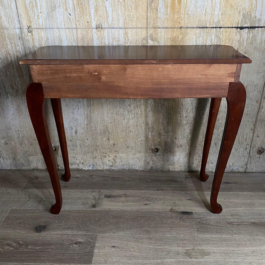 クラシックスタイル　猫脚　コンソールテーブル　ヴィンテージ レトロ