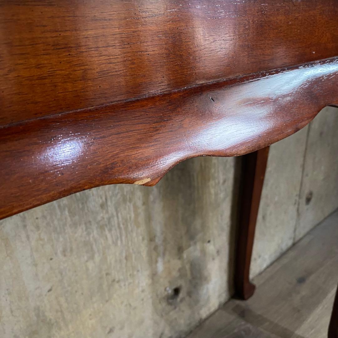 クラシックスタイル　猫脚　コンソールテーブル　ヴィンテージ レトロ