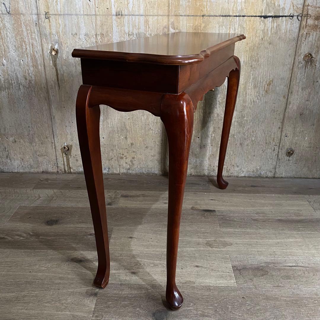 クラシックスタイル　猫脚　コンソールテーブル　ヴィンテージ レトロ