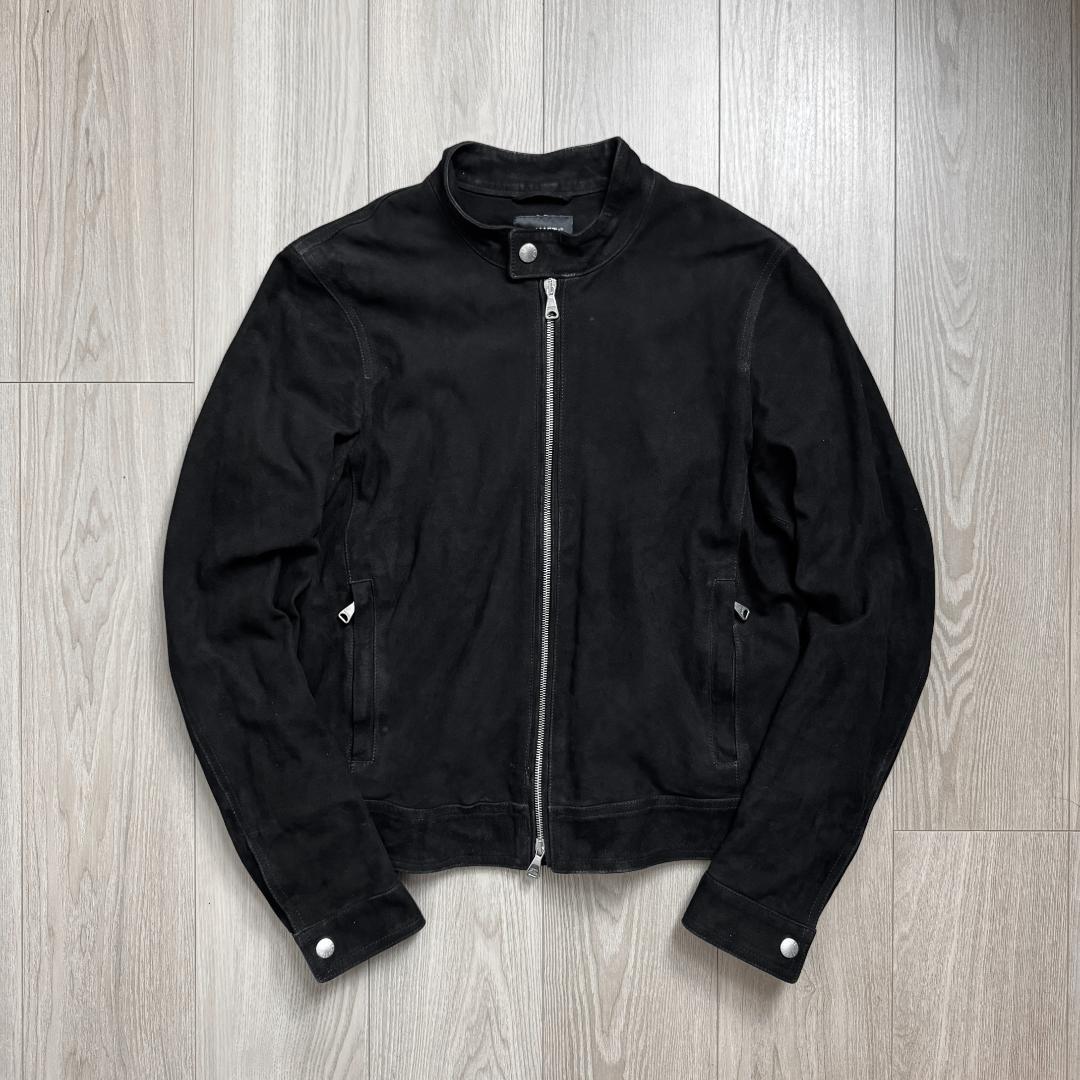 【超高級モデル☆☆JURIユリ】エンメティ スウェード レザージャケット