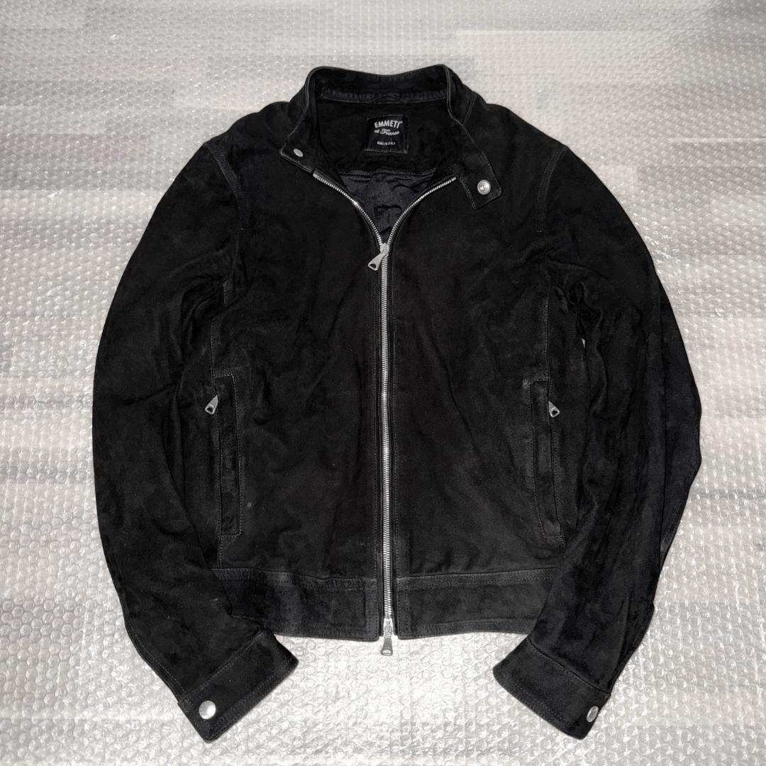 【超高級モデル☆☆JURIユリ】エンメティ スウェード レザージャケット