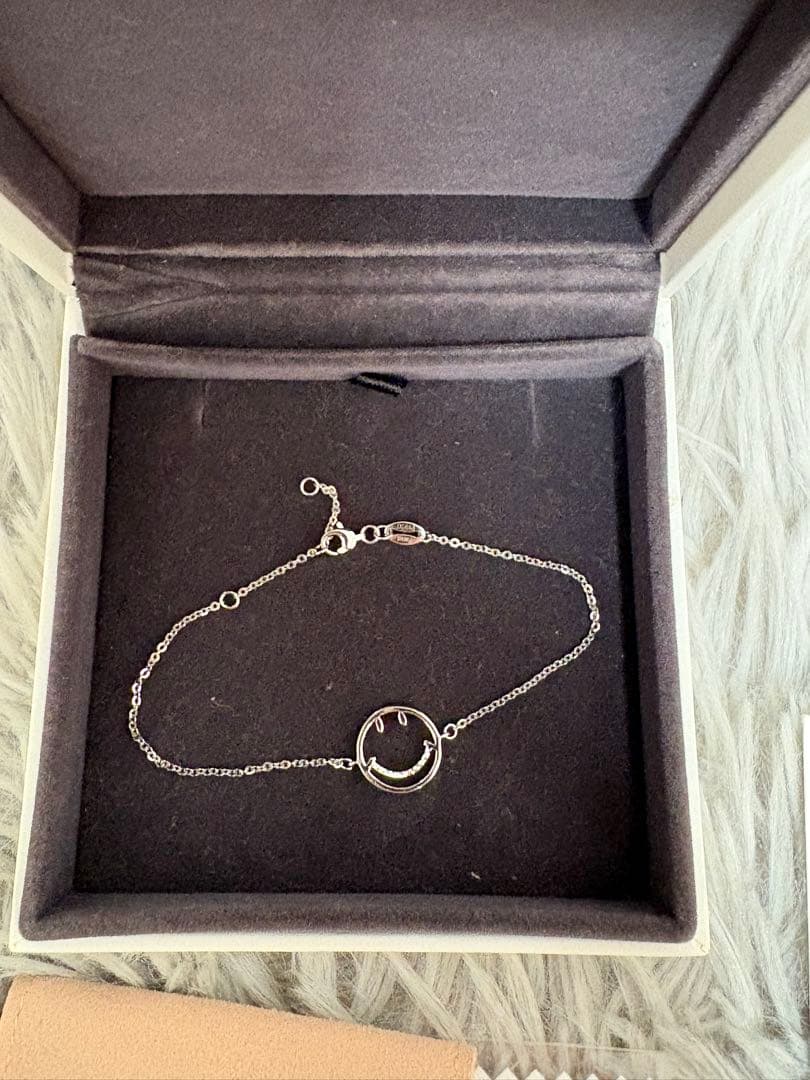 FANCIME スマイル笑顔ブレスレット Pt950