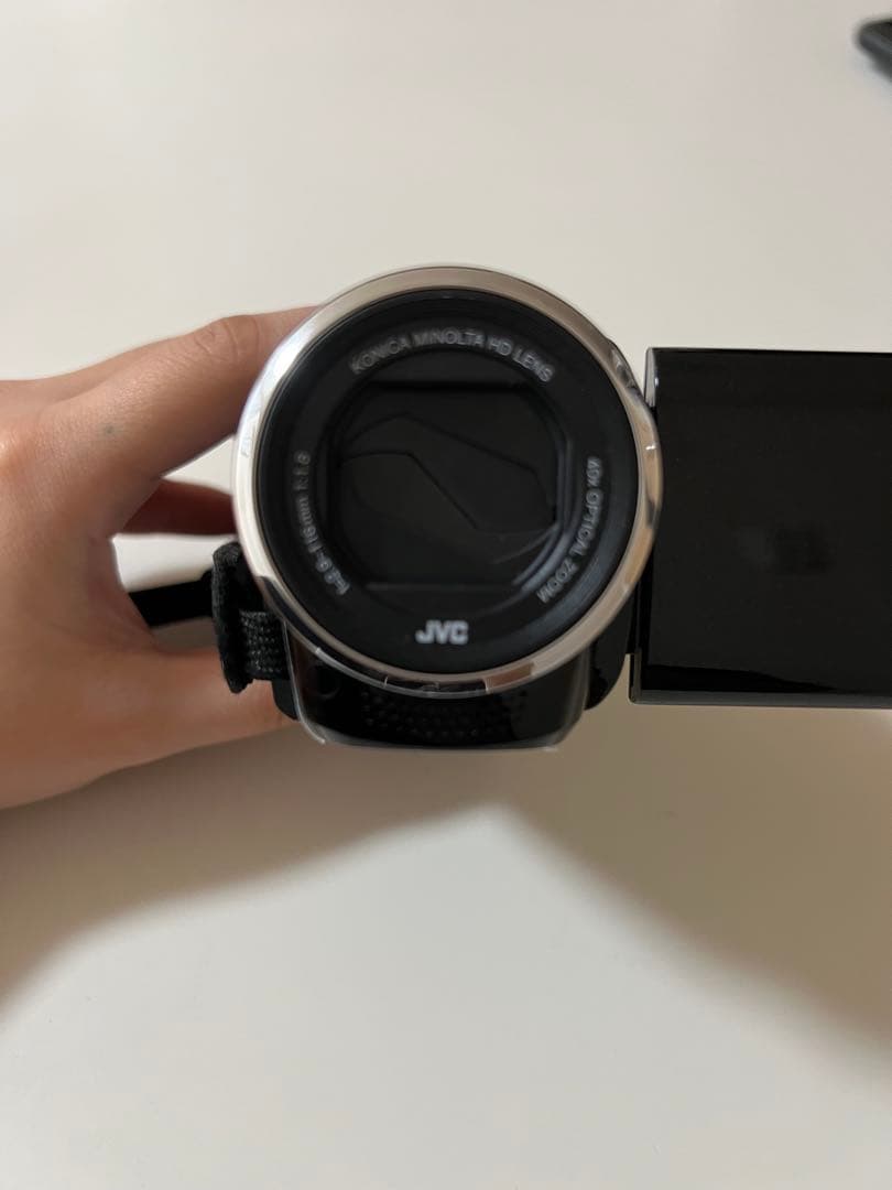 【SDカード付】JVC Everio ビデオカメラGZ-E880-B 美品