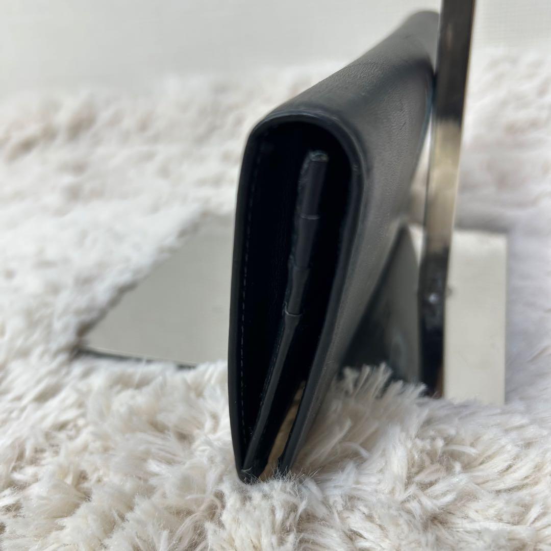 Jean Paul Gaultier 二つ折り 長財布 青龍 ドラゴン 本革 黒