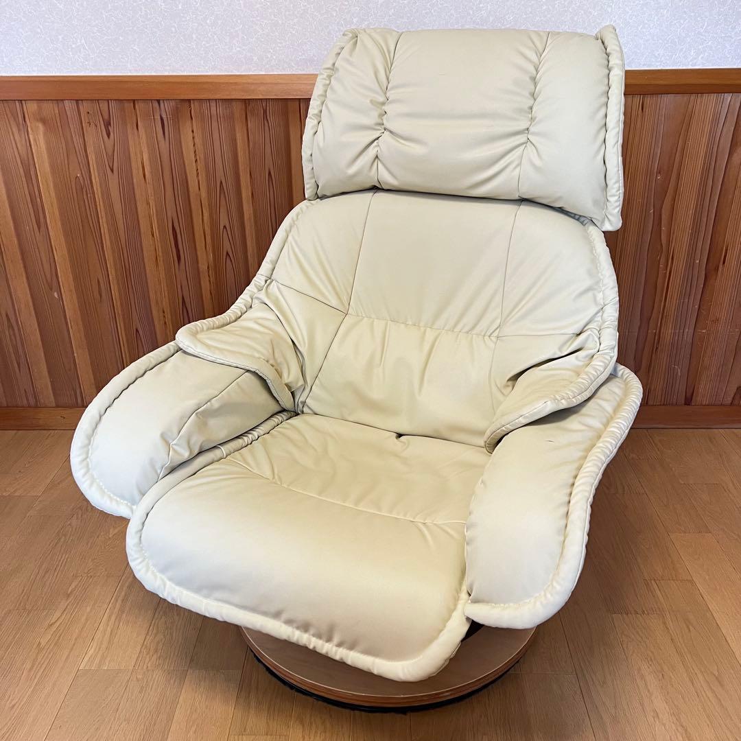 【地域限定送料込み】関家具　手動リクライニングチェア