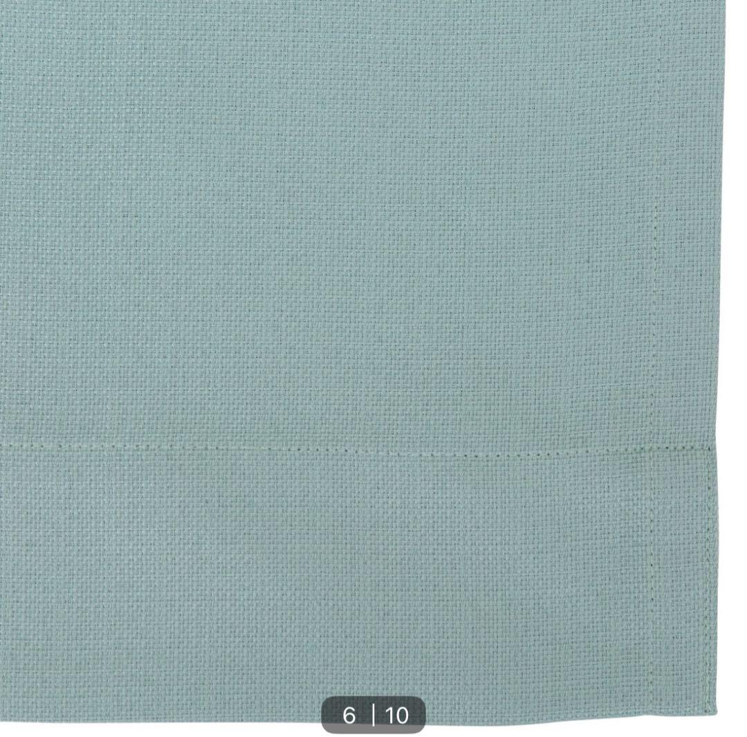 遮光1級カーテン ブルー系グリーン（ニトリ新品未使用）