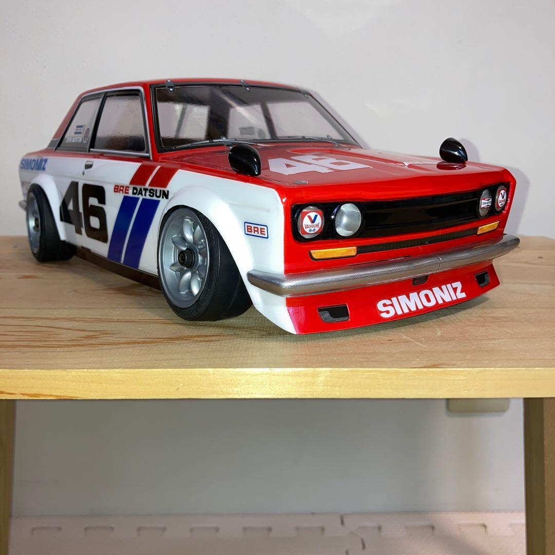 ABCホビー　510ブルーバード(BRE仕様) Mシャーシ用ボディ