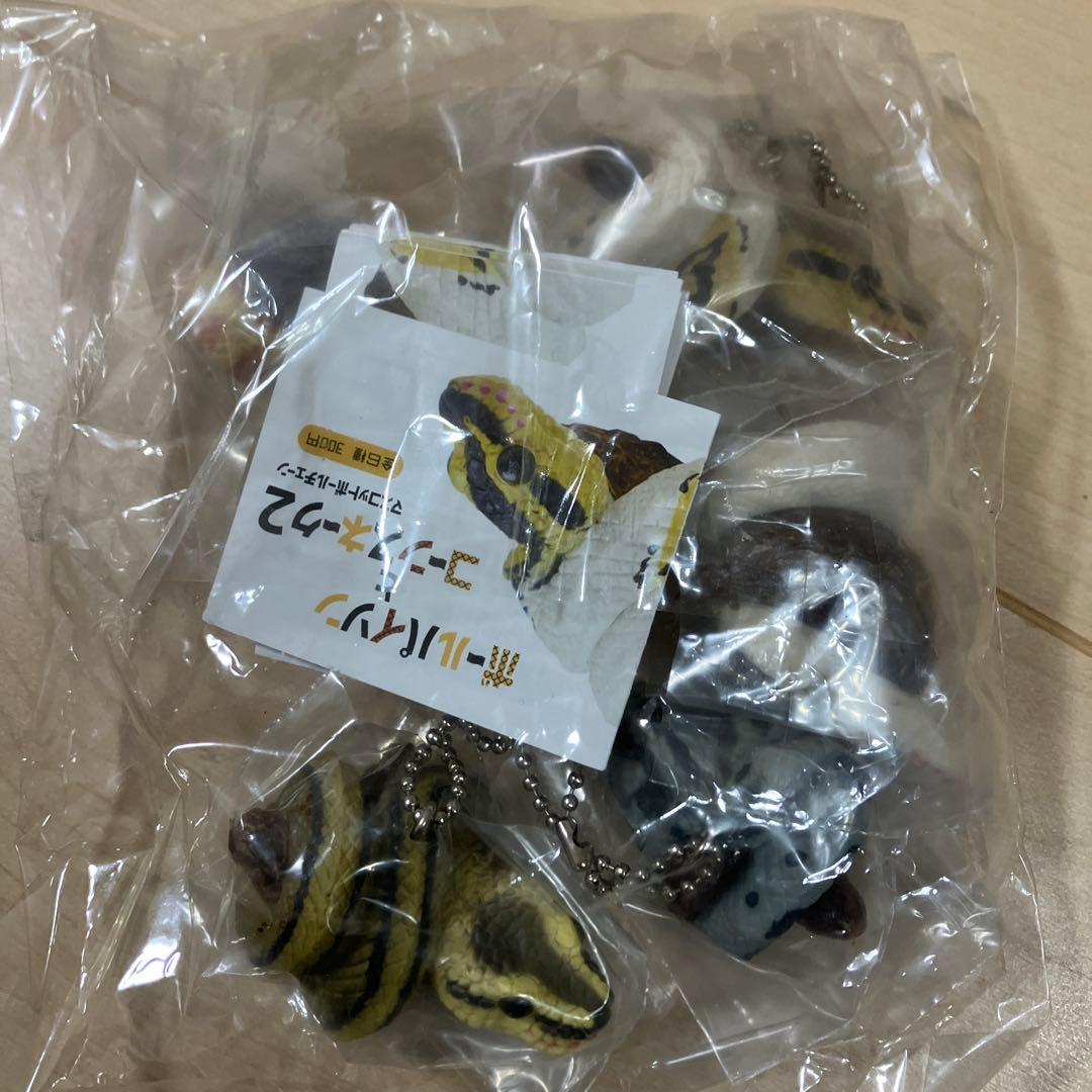 マスコットボールチェーン 爬虫類 両生類 ガチャガチャ カプセルトイ