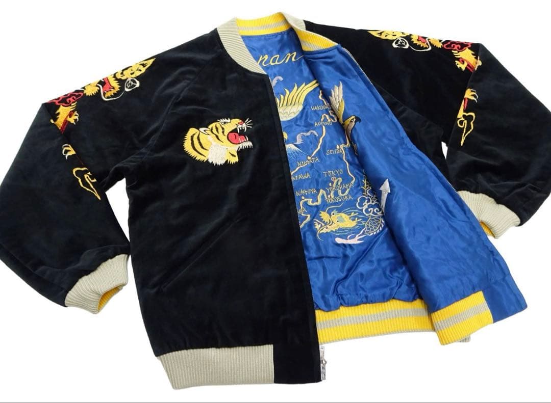 2026年1月2日完売 テーラー東洋 スカジャン 別珍 金色龍 & 金色虎