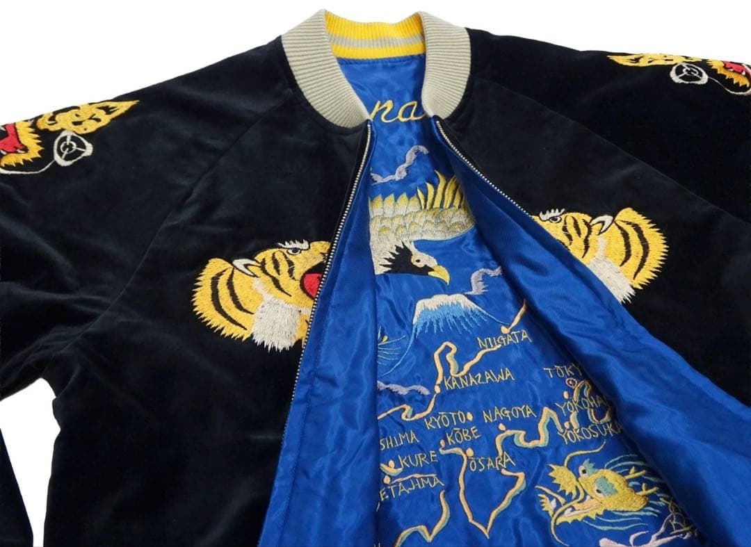 2026年1月2日完売 テーラー東洋 スカジャン 別珍 金色龍 & 金色虎