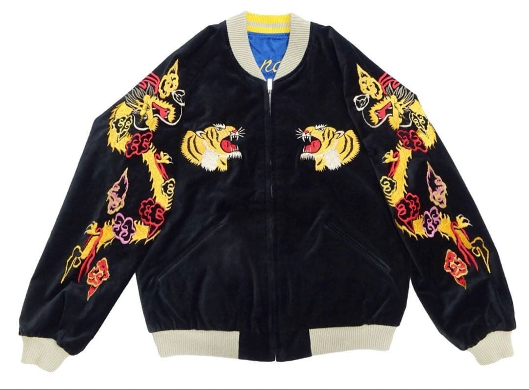 2026年1月2日完売 テーラー東洋 スカジャン 別珍 金色龍 & 金色虎