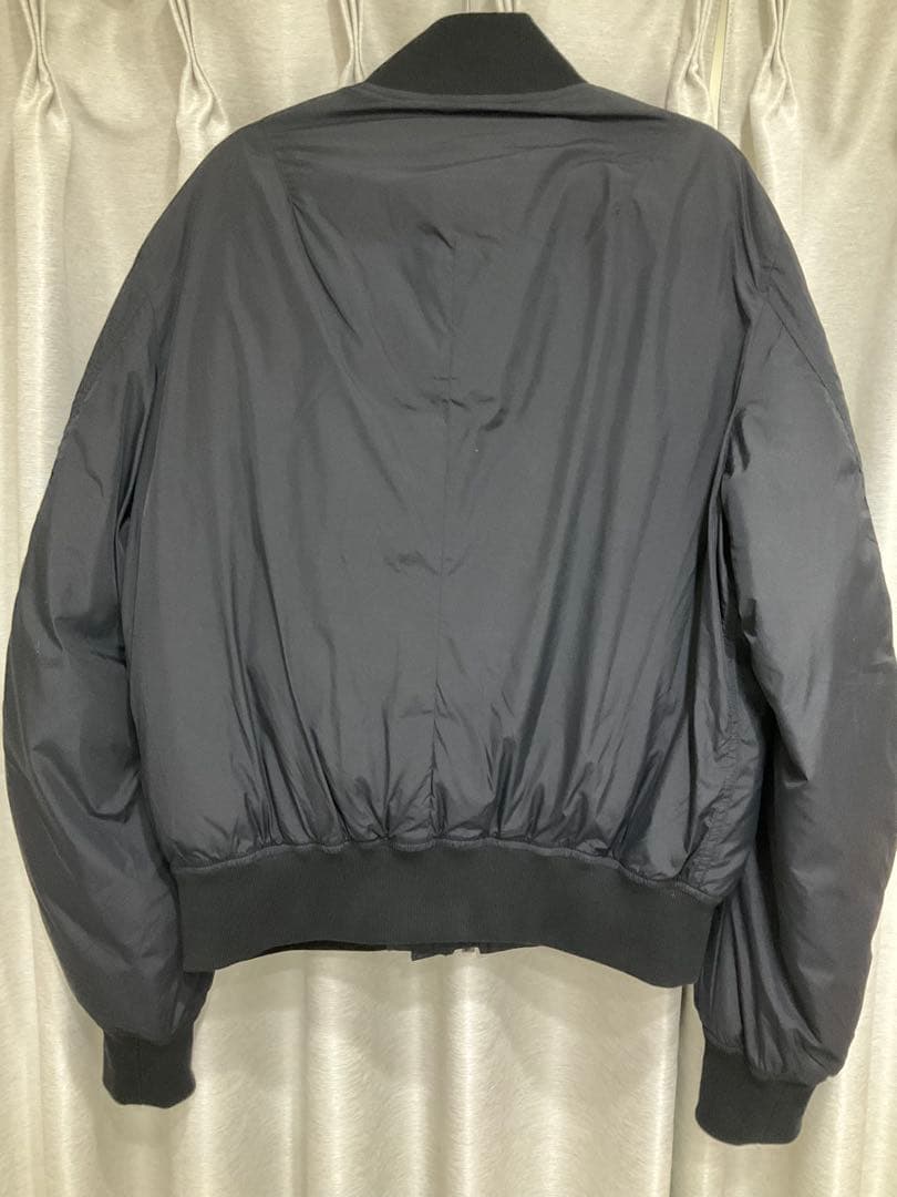 MUJI Labo MA-1ブルゾン ブラック サイズM