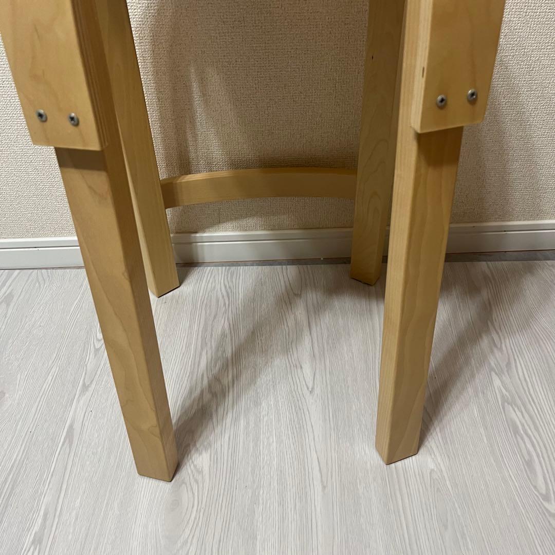 ②artek アルテック ハイチェア K65 ナチュラル　美品