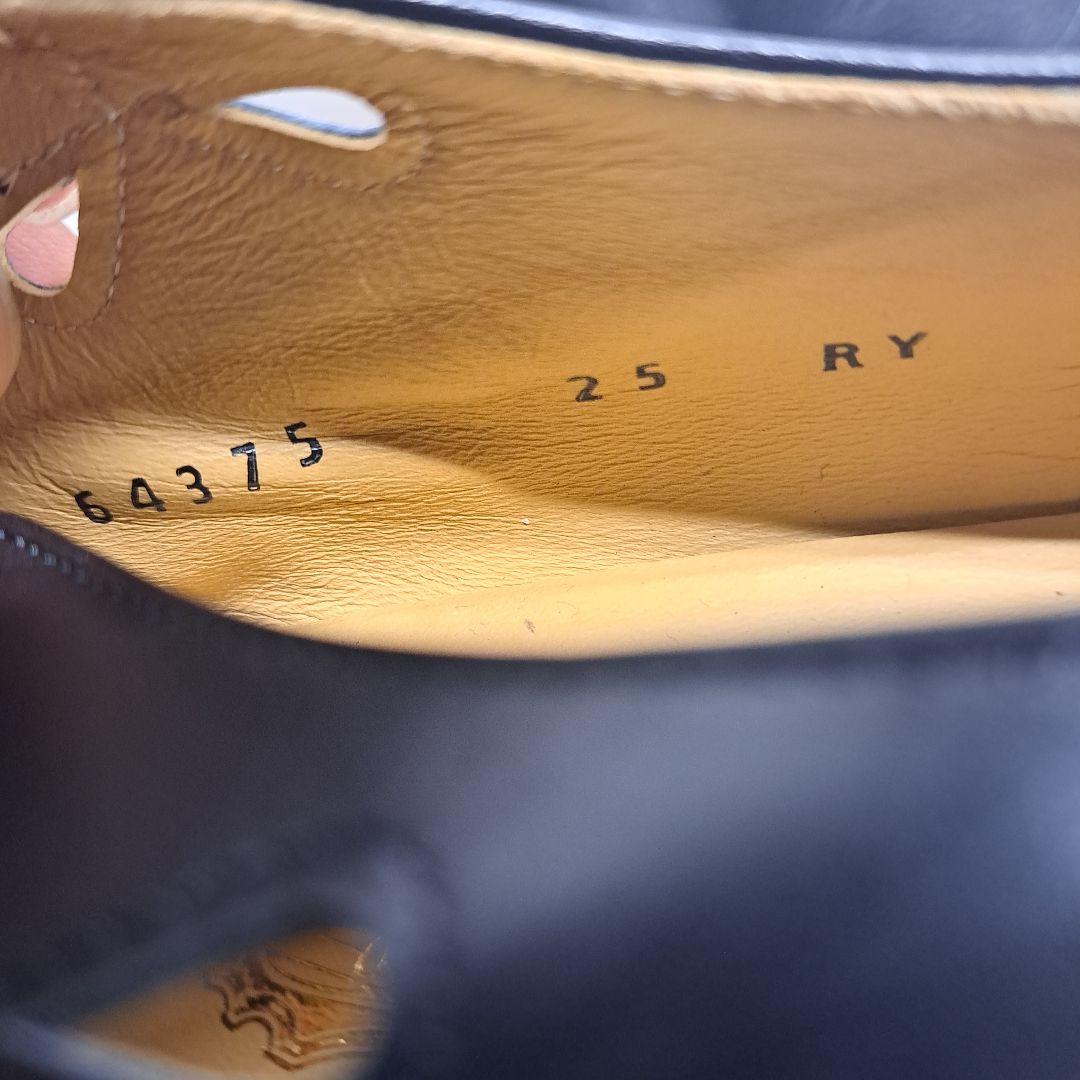 未使用 yoshinoya オルガンシューズ 25cm ブラック ¥37400