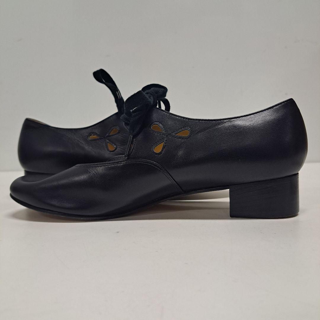 未使用 yoshinoya オルガンシューズ 25cm ブラック ¥37400