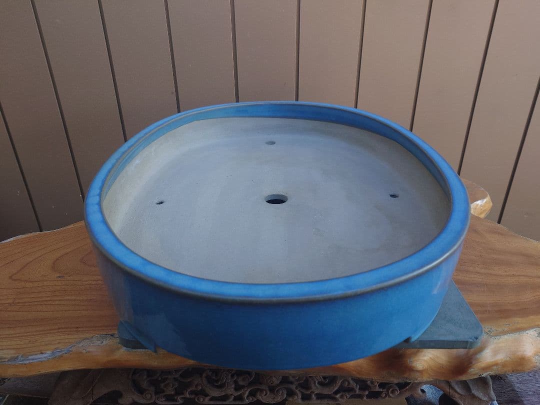 盆栽　鉢　真山造　幅62.2cm