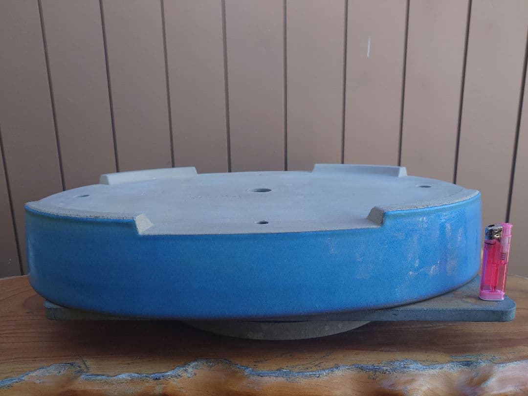 盆栽　鉢　真山造　幅62.2cm