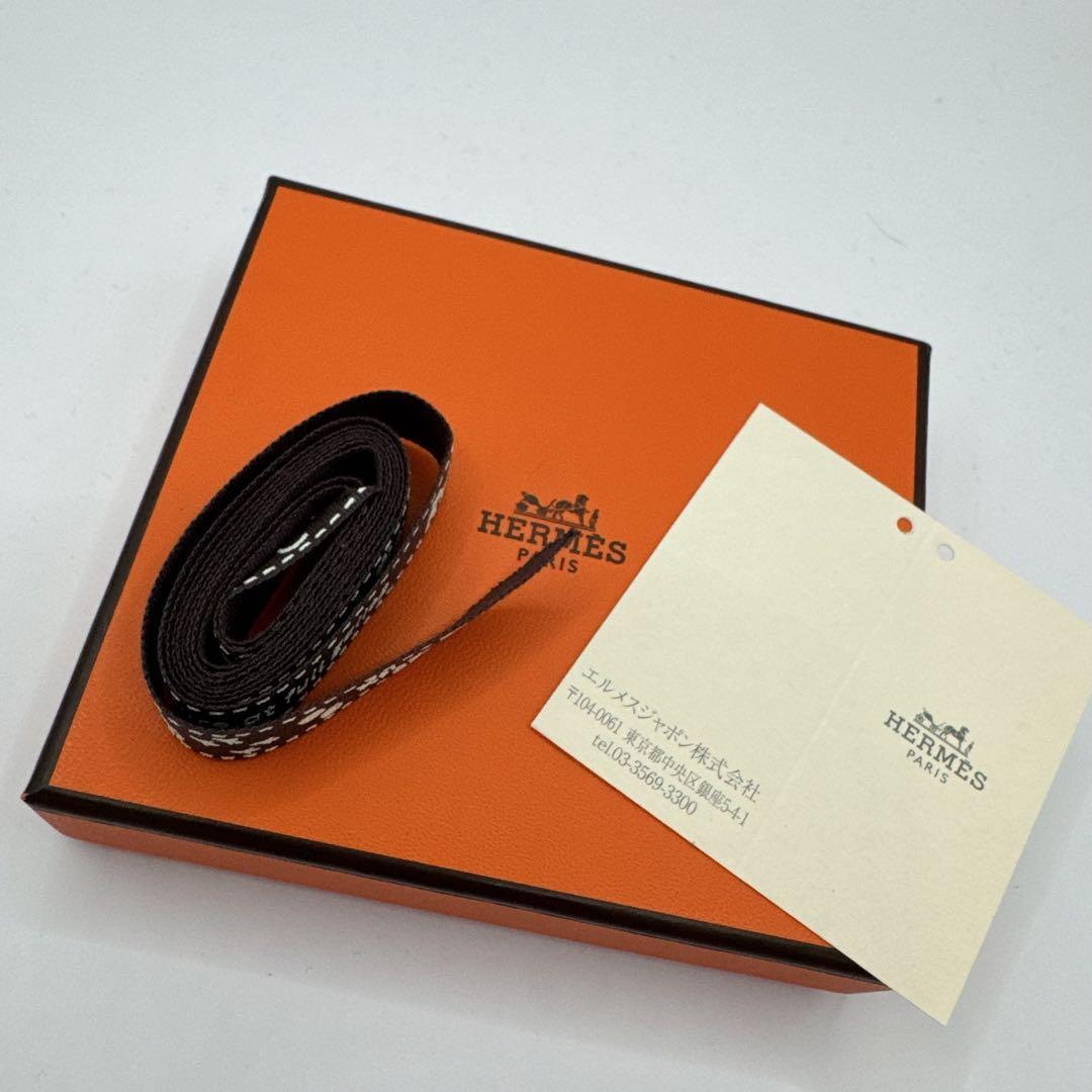 大人気！ 美品✨ HERMES カルメン ウノドス キーリング チャーム 箱付き