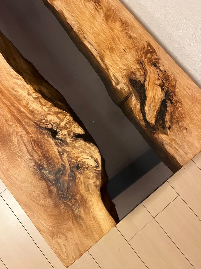 レジンテーブル　ローテーブル リバーテーブル　ダイニング