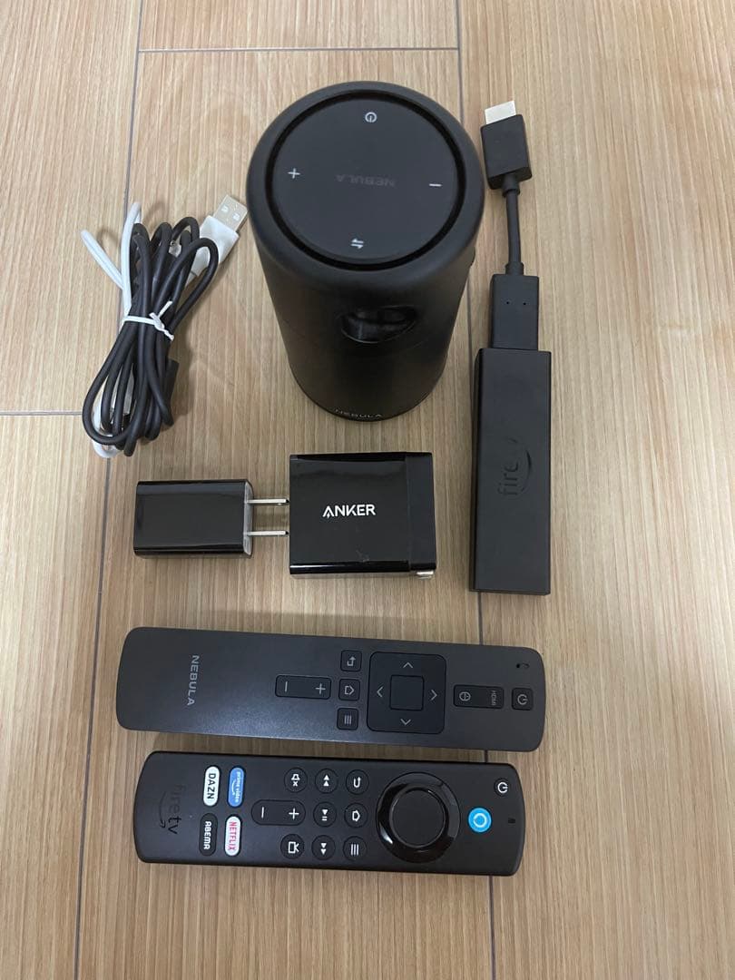 Nebula プロジェクター　＋　fire max 4k