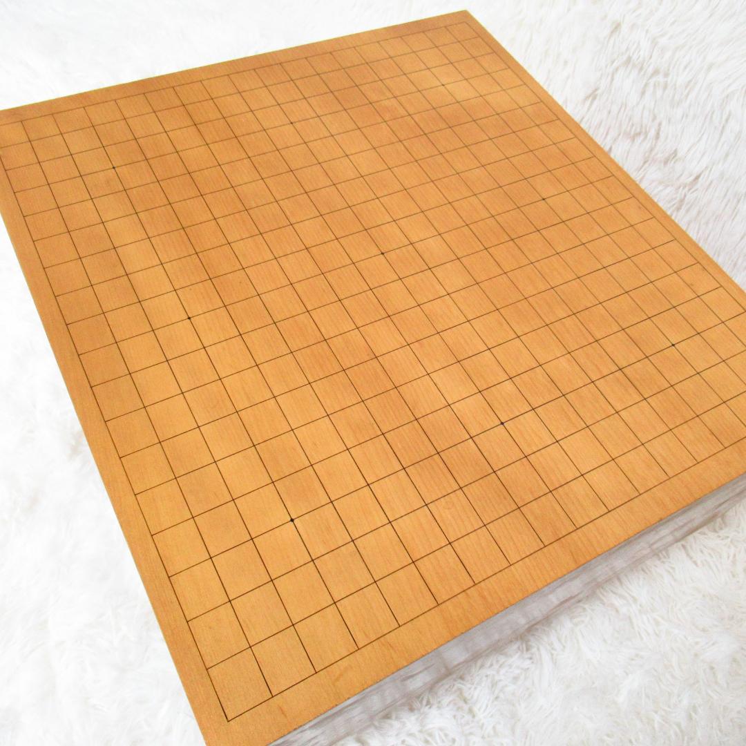 高級囲碁盤 本榧 天地柾目 ヘソ・脚付き 「厚み 約16.5cm」5.5寸