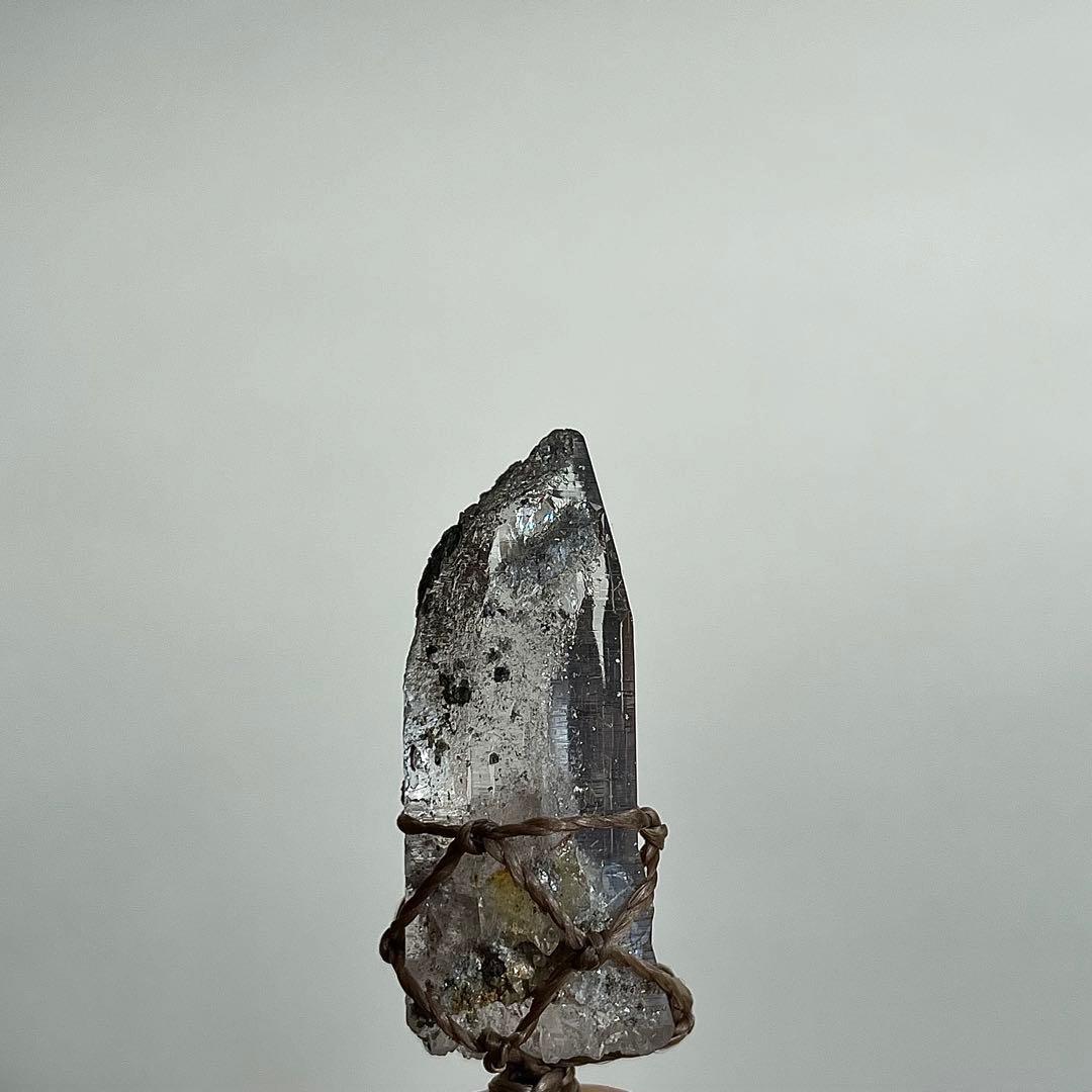 ヒマラヤ水晶 ガネッシュヒマール ＊ マクラメペンダント ネックレス15