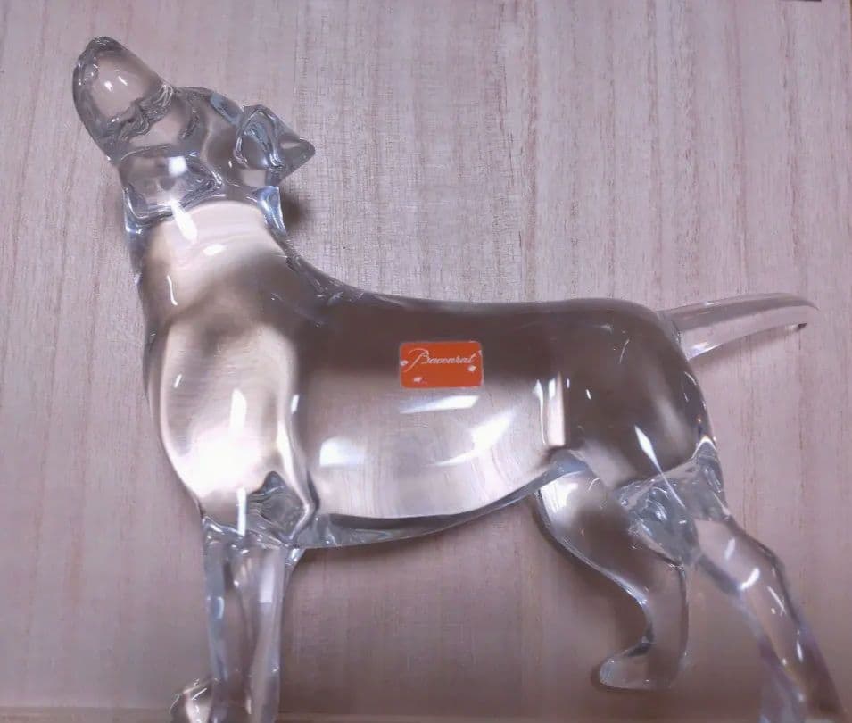 Baccarat バカラ ラブラドールレトリバー 置物 フィギュア 犬 オブジェ