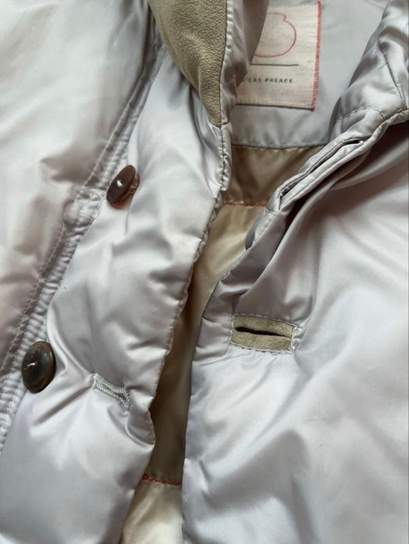 美品 パラスパレス ボリュームカラーダウン サイズ2 ベージュ