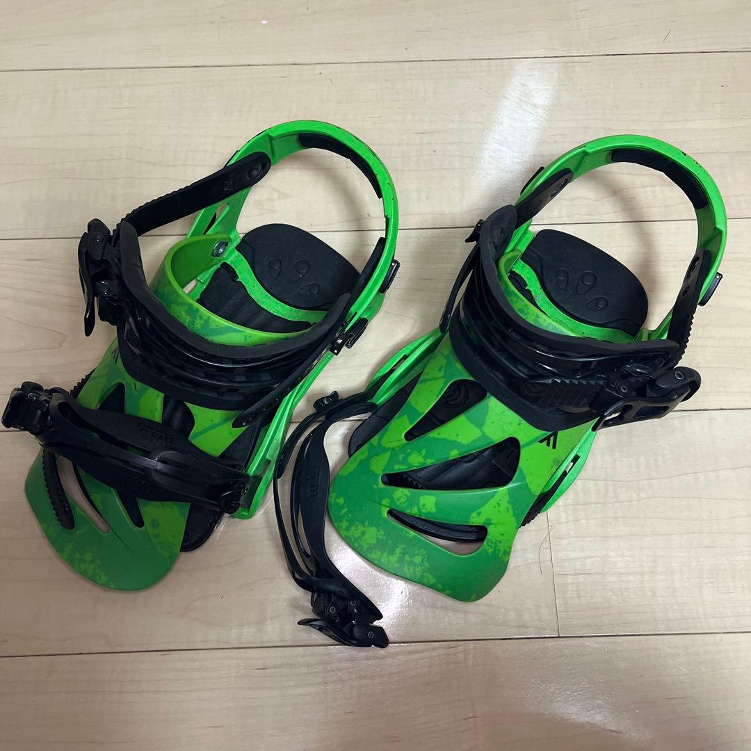 FLUX DS グリーン Mサイズ スノーボード ビンディング