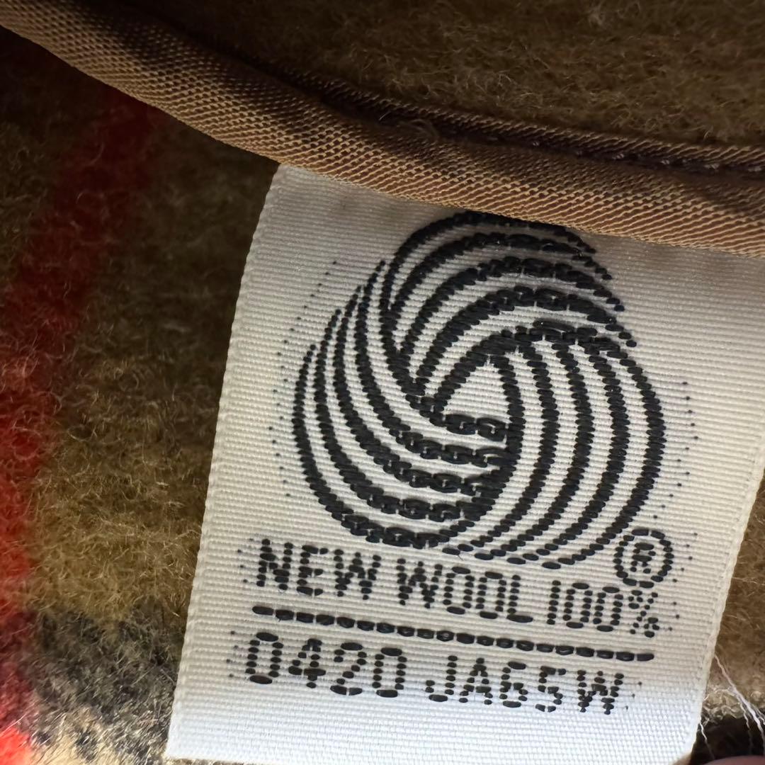 Burberry ダッフルコート ノバチェック トグルボタン キャメル ウール