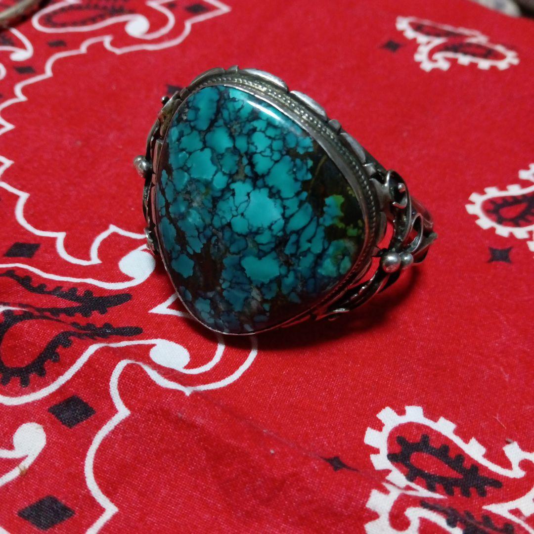 【順】 ターコイズ シルバー アクセサリー メンズ