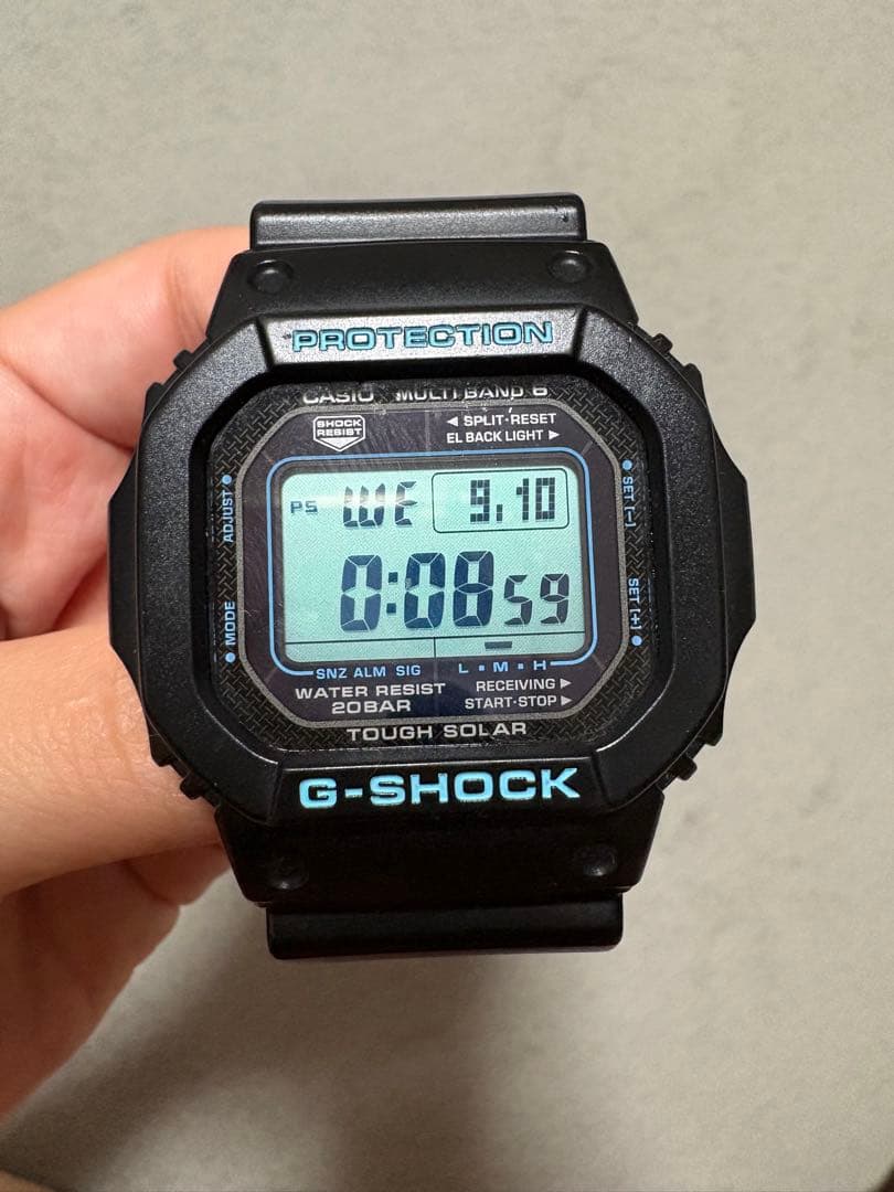 G-SHOCK デジタル腕時計 ブラック
