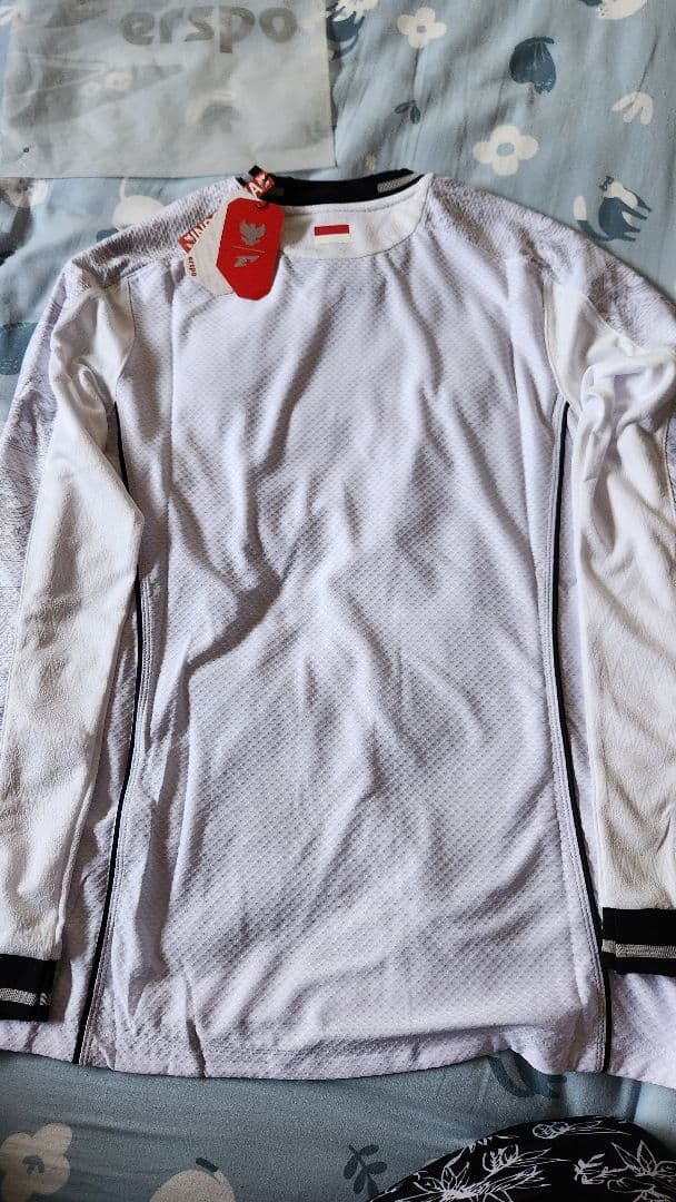 インドネシア代表 erspo 長袖ジャージ Sサイズ ホワイト