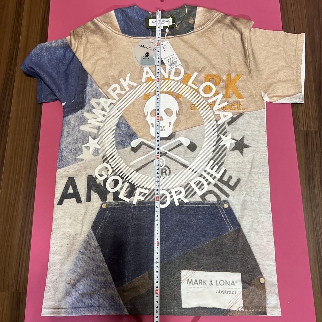MARK & LONA スカルプリントシャツ Mサイズ