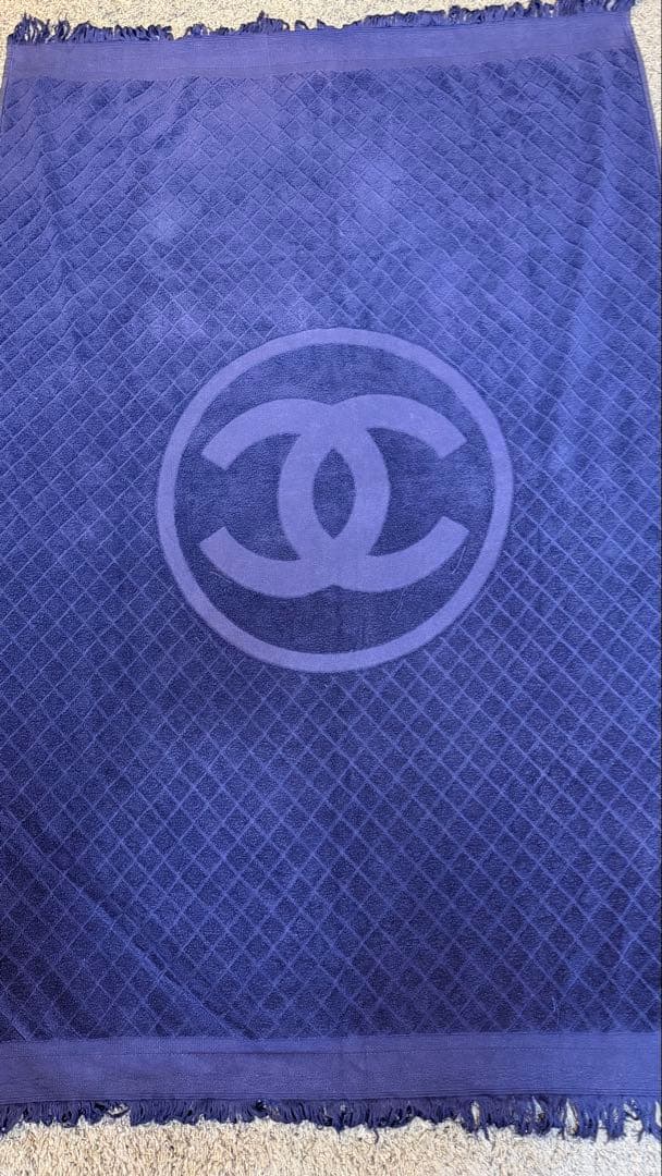 CHANEL ブランケット　100%コットン