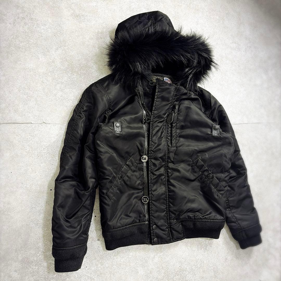 Schott abx N-2B フライトジャケット ミリタリー 短丈 40