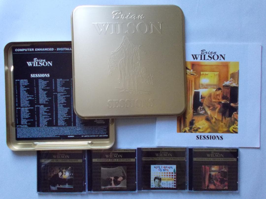 輸入盤ゴールド缶入７ゴールドCDセットBrian Wilson\