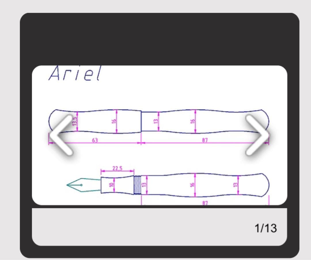 Black Robin Pens 万年筆 Jowo 1.1